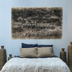 TROUPEAU TANZANIE (200x126cm)